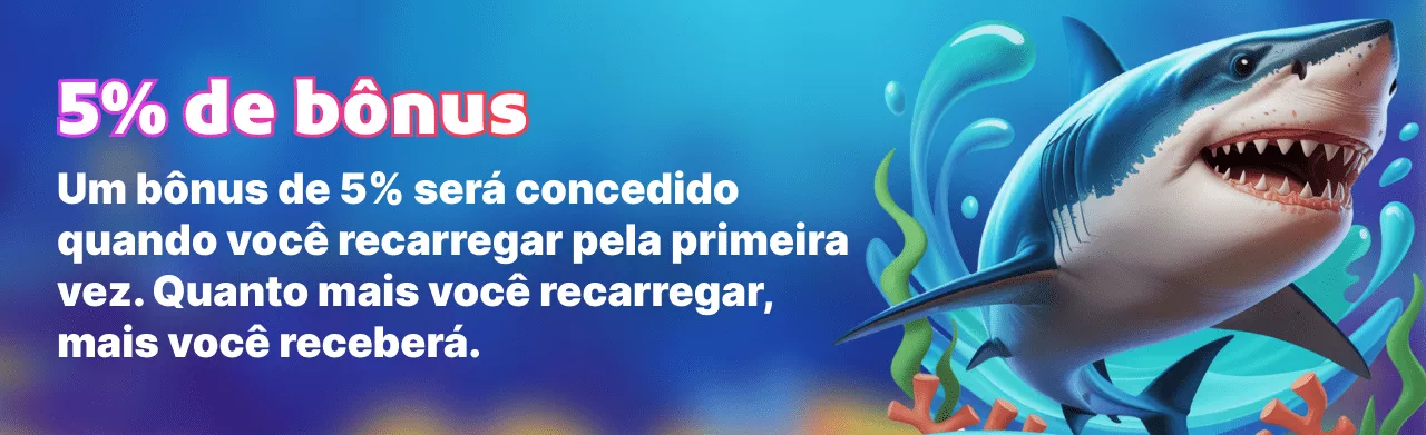 Cadastre-se na Shark 777 para receber o bônus de boas-vindas